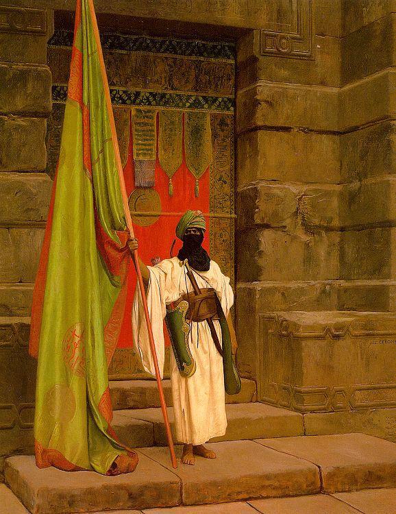 Jean Leon Gerome Unfolding the Holy Flag Germany oil painting art